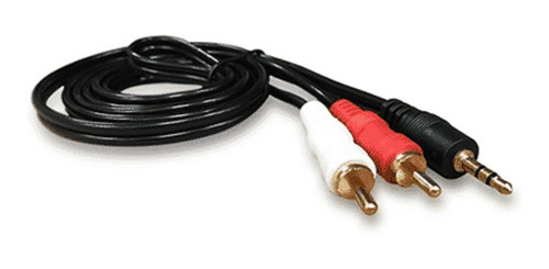 Cable Audio Plus 3.5mm Plug A Rca 1.5m (cable 2x1)