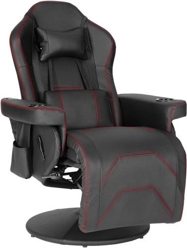 Silla Gamer Reclinable Color Negro Marca Modern-depo  