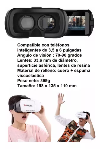 Gafas Realidad Virtual Vr Box + Control Remoto - Importadora y