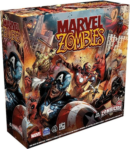 Jogo Tabuleiro Zombicide: Marvel Zombies Galapagos Zom501