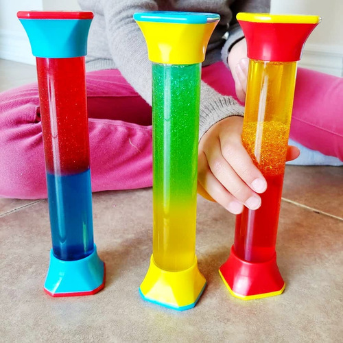 Sensory Fidget Tubes Hand2mind Colormix Para Niños De 3 A 5