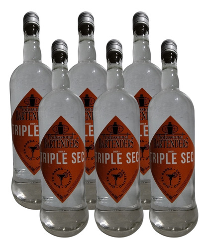 Licor Peters Professional Bartenders Triple Sec 6x1000ml