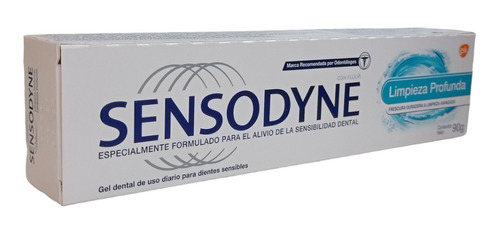 Pasta Dental Sensodyne Limpieza Profunda 90 G