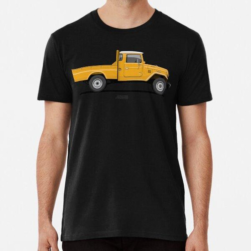 Remera Land Cruiser Fj45 Pick Up Amarillo Algodon Premium