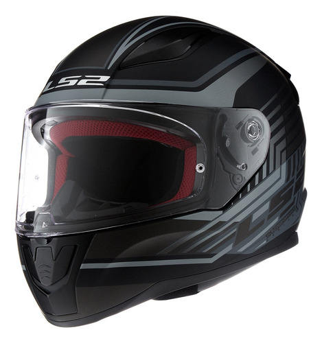 Casco Moto Integral Ls2 353 Rapid Kruis Visor Simple