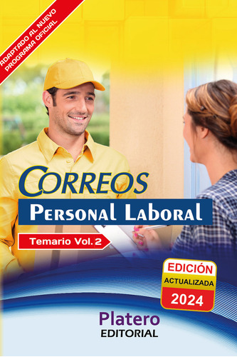 Libro Correos Temario 2024 Vol.2 - Garcãa Rodrãguez, Jo...