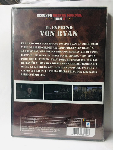 El Expreso Von Ryan (2017) Dirección: Mark Robson
