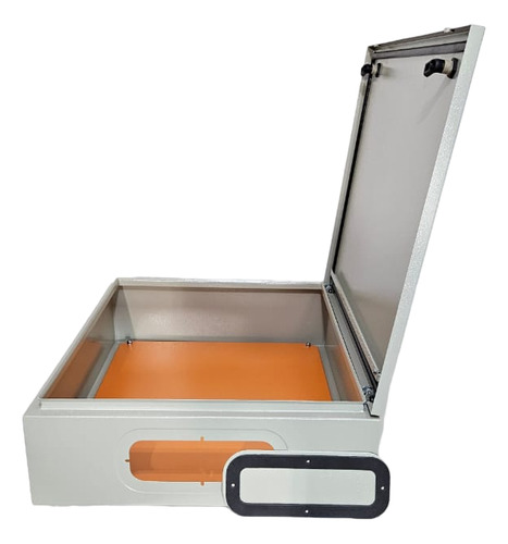Quadro De Comando Eletrico 800x600x250 Ip66 Bege Ral 7032