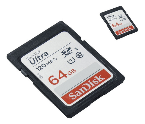 Tarjeta Memoria Sd Full Hd Clase 10 Ultra 64gb Sdxc Uhs