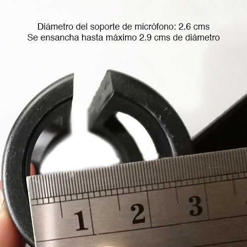 Atril Soporte Para Micrófono Ajustable Mesa Escritorio