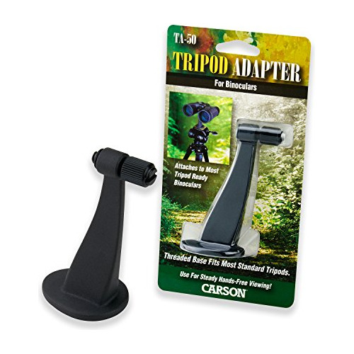 Adaptador De Trípode Carson Para Binoculares (ta-50), Negro