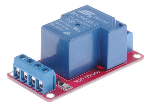 Módulo De Relé Knacro Dc 5v 1 Canal 30a Para Equipos Plc
