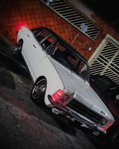 Opala 1977 4 Portas, Três Marchas Na Coluna, Teto De Vinil,