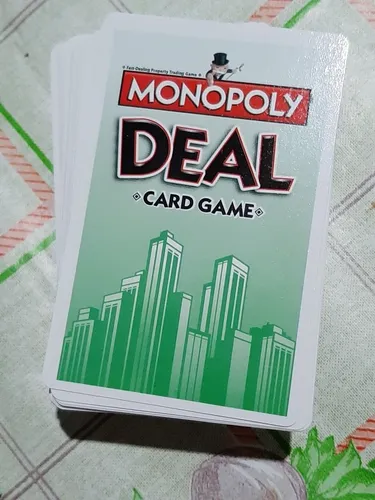 Juego De Cartas Monopoly Deals, Original Hasbro, +7 Años..