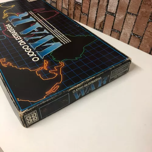 Brinquedos Antigos: Jogo War da Grow anos 80