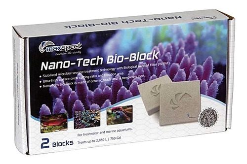 Mídia Biológica Maxspect Nano-tech Bio-block