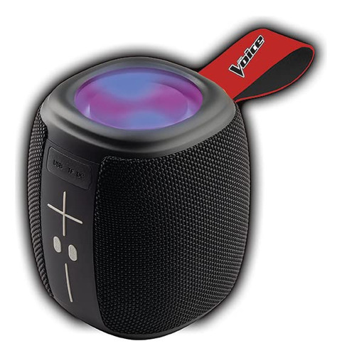 The Voice Legend - Altavoz Bluetooth Inalámbrico Con Espec. Color Negro