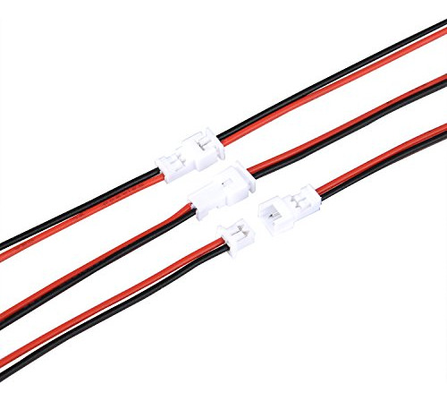 Conector Jst 1.25 Mm 2 Pines - 20 Pares