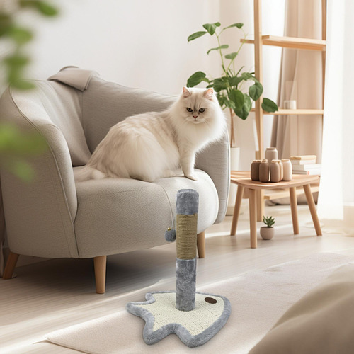 Cat Scratcher Post Linte Sisal Scratch Publics Base De Diseñ