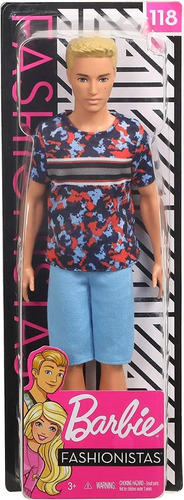 Ken Fashionista Modelo A Eleccion Original Mattel 