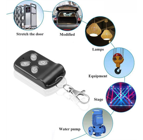 Control Remoto De Clonación Inalámbrico Duplicator De 433 Mh