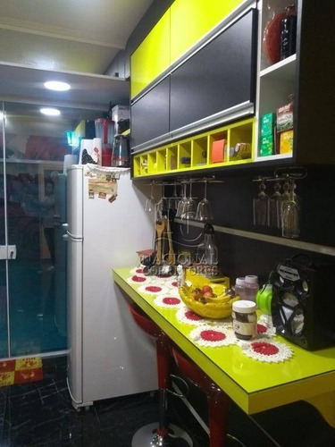 Cobertura À Venda, 80 M² Por R$ 330.000,00 - Vila Junqueira - Santo André/sp - Co5017