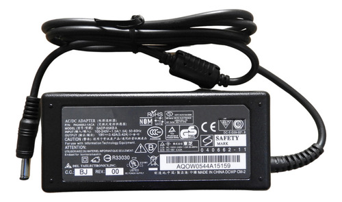 Cargador Genérico Para Laptop Toshiba 19v 3.42a 65w 5.5*2.5