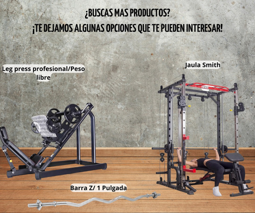 Disco Olímpico Recubierto Con Caucho 15kg (33 Lb/1pulgada)