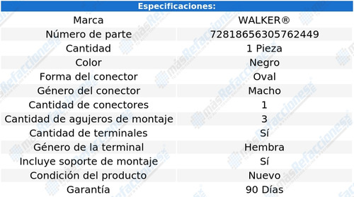 1 Sensor Posición Cigüeñal Shadow L4 2.5l 94 Walker