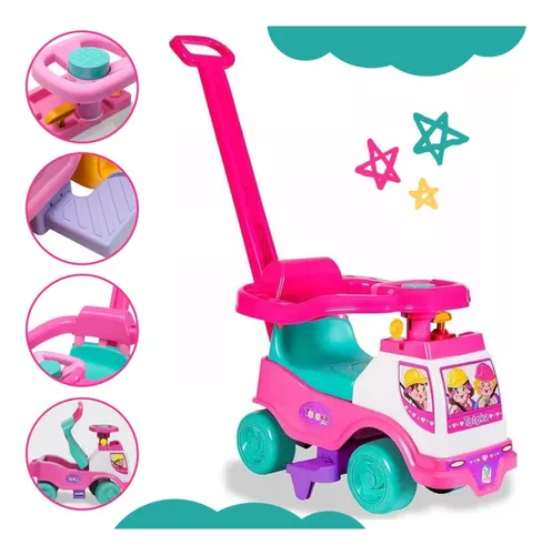 Totoka Motinha Triciclo Infantil Totokinha Bebe Menina Rosa