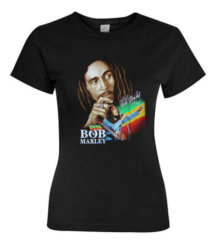 Polera Bob Marley - Diseño 02 