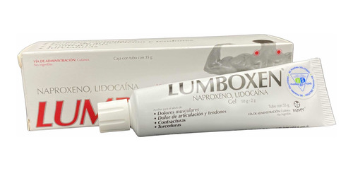 Lumboxen Gel Naproxeno Con Lidocaina 35 G Maver