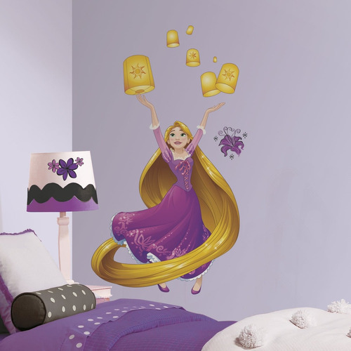 Vinilo Decorativo Pared [1ehfhsi0] Rapunzel Princesa Disney