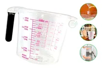 Comprar Tasa Jarra Medidora Plástica Cocina Pasteleria Reposteria