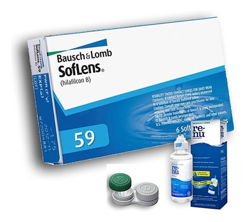 Lente De Contato Soflens 59