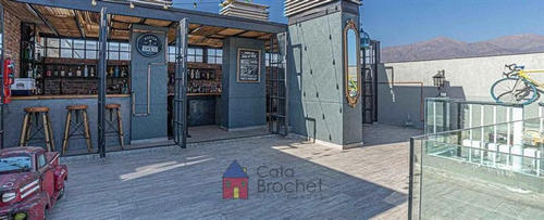Imagen 24 de 29 de Departamento En Venta Duplex De 2 Dorm 2 Baños En Las Condes