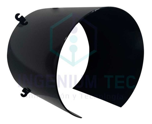 Visera De Policarbonato Tipo Tunel Para Semáforo De 300mm