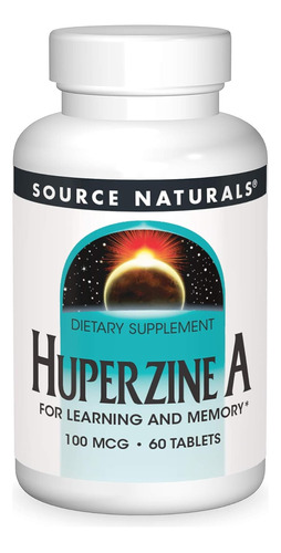 Huperzine A 100mcg Aprendizaje Y Memoria 60 Tabletas