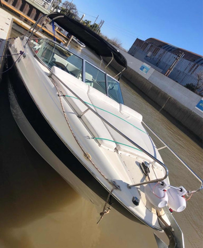 Imagen 2 de 13 de Lancha Quicksilver 2400 Mercruiser V8 260 Hp Pata Duoprop