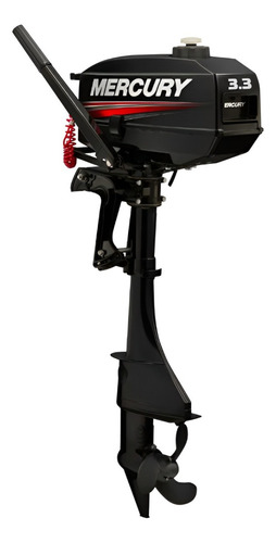 Motor De Popa, Mercury 3.3 Hp, 2 Tempos Poddium Nautica