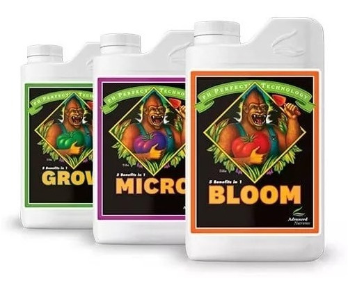 Ph Perfect Grow+micro+bloom 1lt Advanced Nutrients