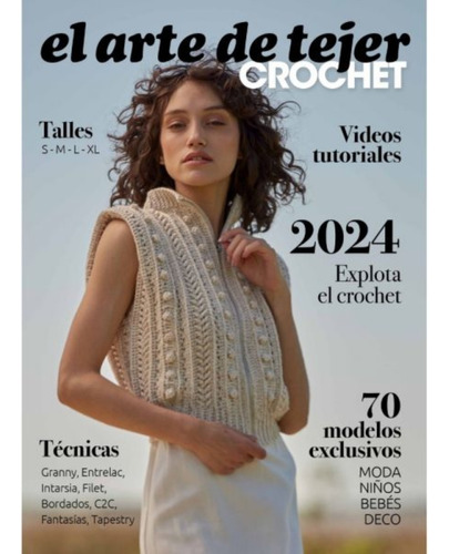 Arte De Tejer Crochet 2024 - Veredit - Libro Nuevo Original