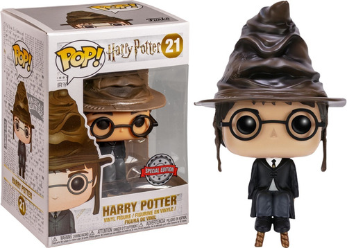 Pop! Funko Harry Potter C/ Chapéu Seletor #21 | Harry Potter