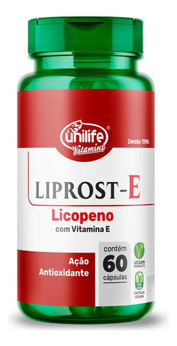 Kit 4 - Liprost E - Licopeno C/ Vit. E - 60 Caps - Unilife
