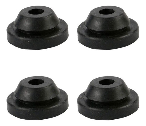 4pc Goma Porta Filtro Aire Tapa Motor Seat Toledo Cordoba