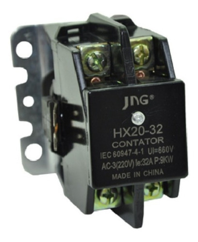 Contator Bipolar 2na Jng Hx20-32 32a 220v Promoção