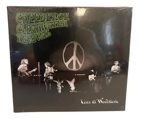Creedence Clearwater Revival  Live At Woodstock Cd Eu Nuevo