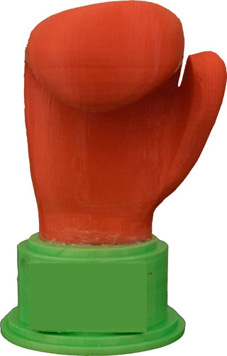 Guante De Boxeo Trofeo 15 Cm Alto Impresion 3d Alvarena3d