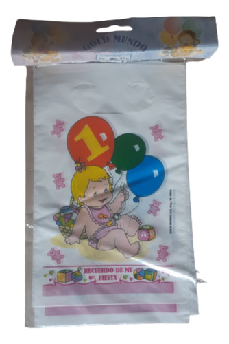 Pack De 10 Bolsitas Para Sorpresitas Mi Primer Añito 