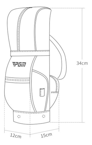 Bolsa Para Pelotas De Golf, Bolsa De Almacenamiento Para